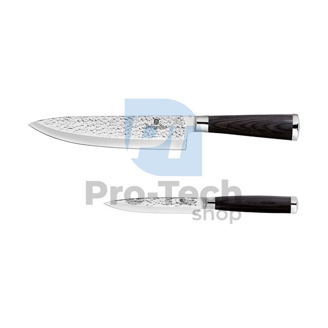 2-dijelni set kuhinjskih noževa BLACK WOOD 20635