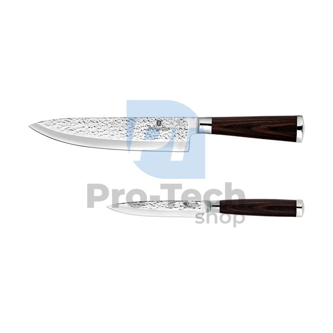 2-dijelni set kuhinjskih noževa BROWN WOOD 20654