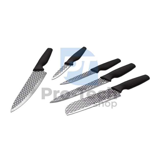 5-dijelni set kuhinjskih noževa BLACK 21156