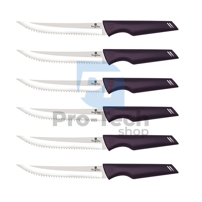 6-dijelni set noževa za odreske PURPLE 20268