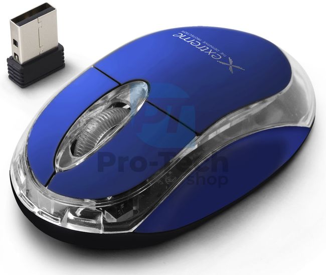 HARRIER 3D USB bežični miš, plavi 73444