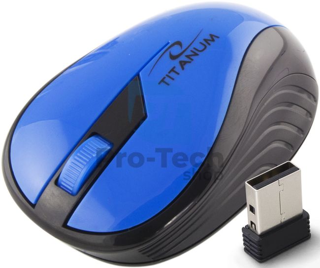 Bežični 3D USB RAINBOW miš, plavi 73413