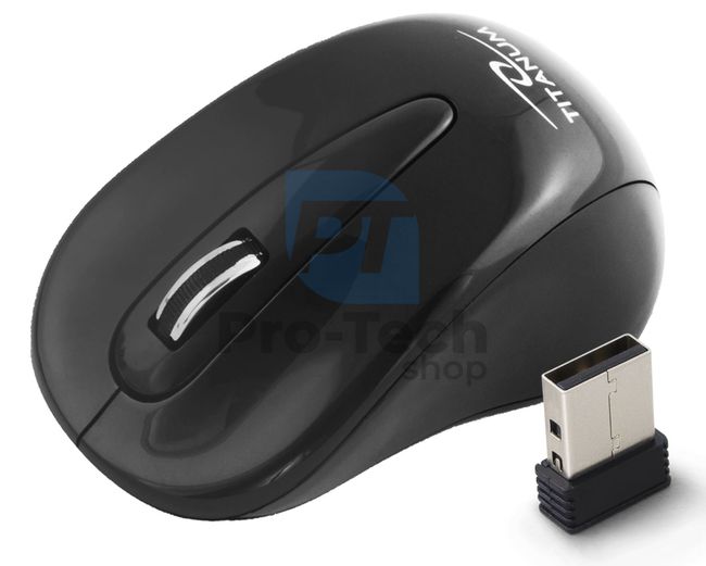 Bežični miš 3D USB TORPEDO, crni 73406