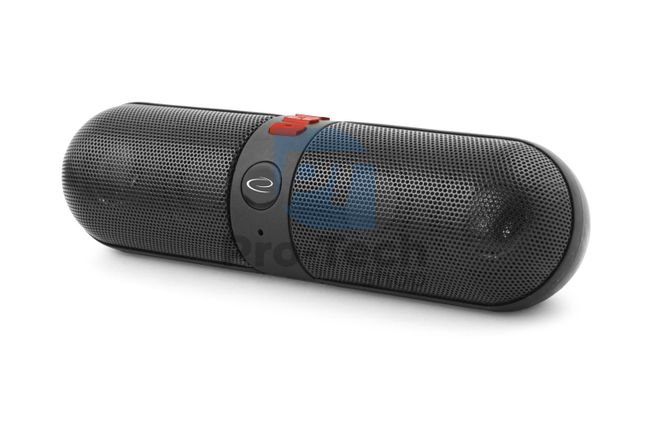 Bluetooth zvučnik sa FM radiom PIANO, crni i crveni 73250