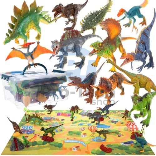 Dinosauri - set figura + podloga 22397 75647