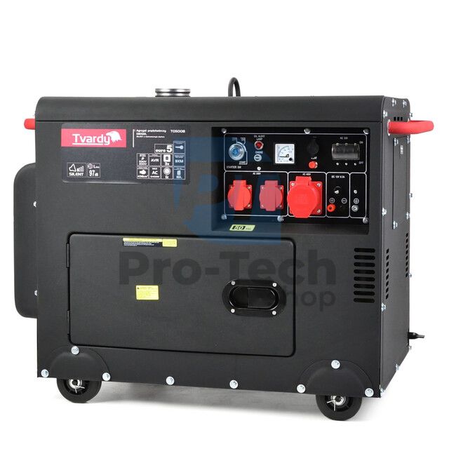 Diesel agregat 6000W 230/400V sa el. start i AVR (generator) 14467