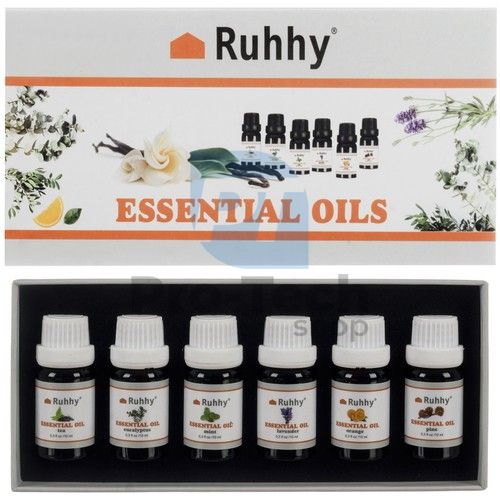 Eterična ulja - set od 6 kom 10 ml Ruhhy 21939 75805