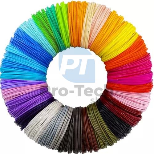 PLA 3D filamenti - set 30 kom x 3 m Kruzzel 19875 74250