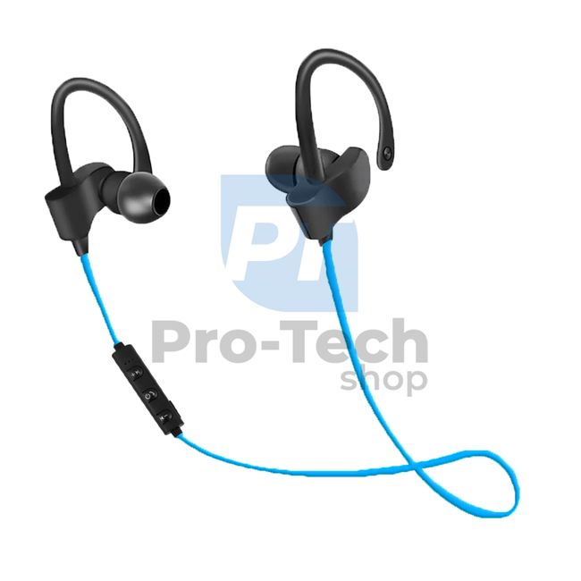 Bluetooth handsfree, sportski, crno-plavi 72805