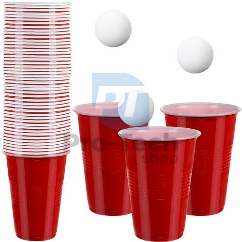 Igra Beer Pong - 50 čaša Ruhhy 21232 74330