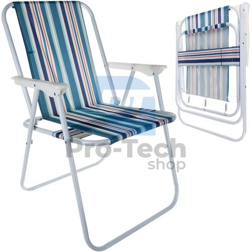 Metalna vrtna stolica Trizand Bergamo - plava 74452
