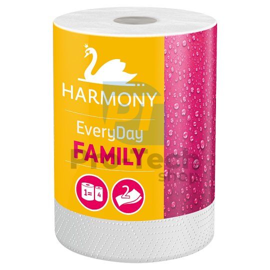 Dvoslojni papirnati ručnici HARMONY EVERYDAY FAMILY 30504