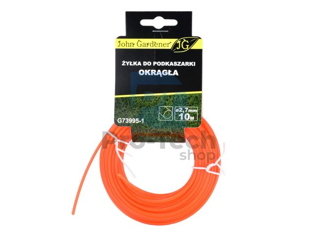 Uzica za trimer 2,7mm 10m okruglo 40157