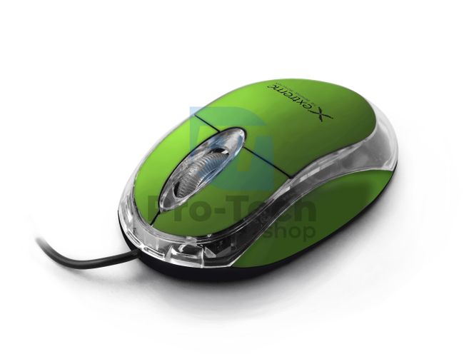 Miš 3D USB CAMILLE, zeleni 73439