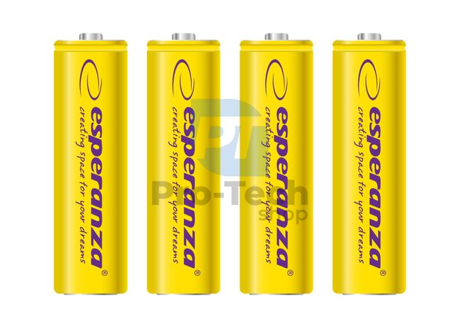 Punjiva baterija NI-MH AA 2000mAh 4kom, žuta 73334