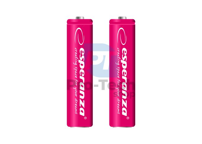 Punjiva baterija NI-MH AAA 1000mAh 2 kom, crvena 73317