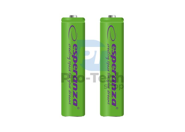 Punjiva baterija NI-MH AAA 1000mAh 2 kom, zelena 73316