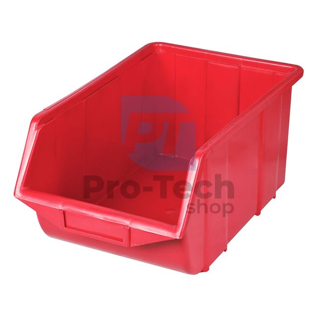 Plastična kutija Ecobox velika, crvena 60117