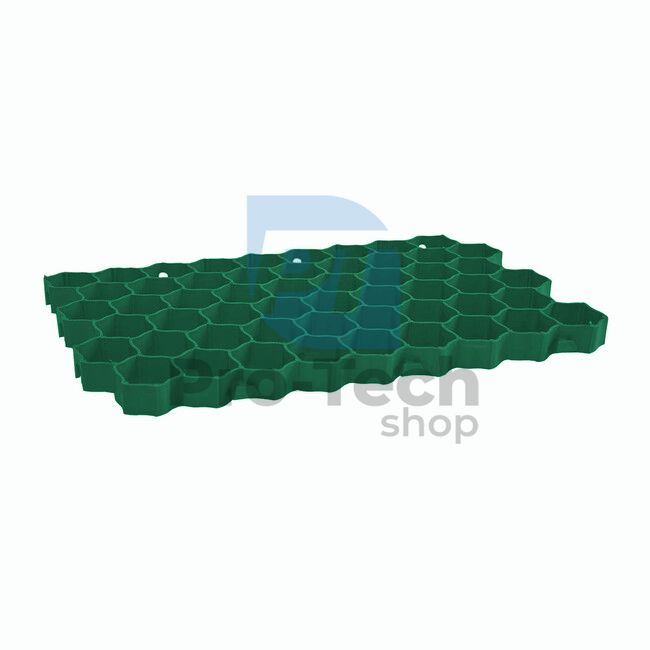 Zelena plastična rešetka za travu 600x400x30mm 60007