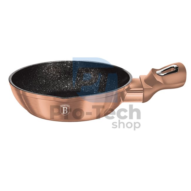 Plitki lonac s mramornom površinom 16 cm METALIC LINE ROSE GOLD EDITION 19423