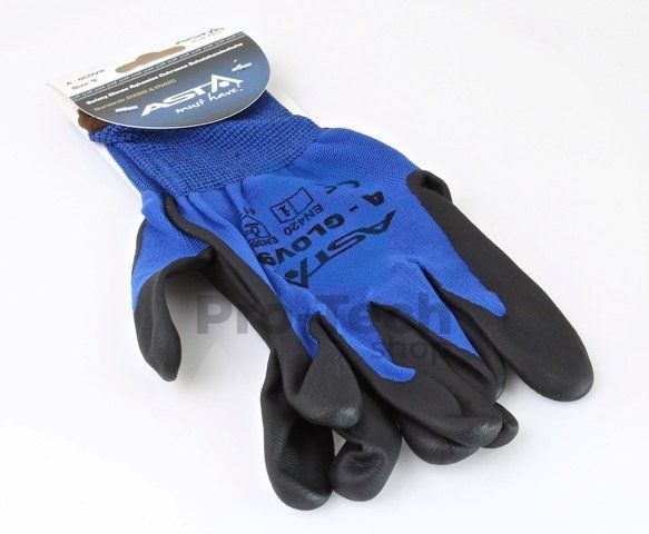 Profesionalne radne rukavice 8" Asta plave 04991