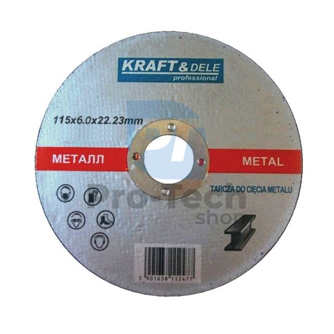 Rezni disk za metal 115x6x22mm 16773