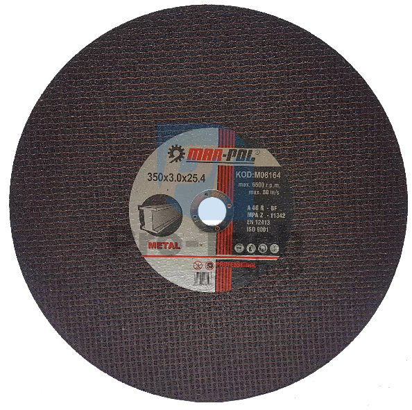 Disk za rezanje metala 350 mm x 3,0 mm x 25,4 mm 04244