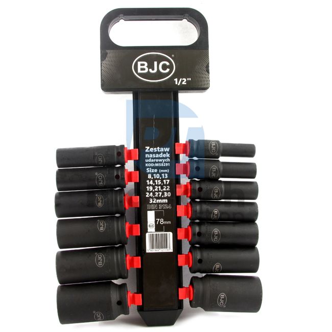 Set od 13 kovanih nasadnih ključeva BJC 1/2" dužine 8-32 mm 14356