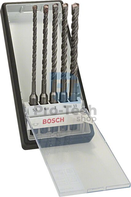 Set SDS plus-5 5,5-10 mm svrdla 5 kom Bosch Robust Line