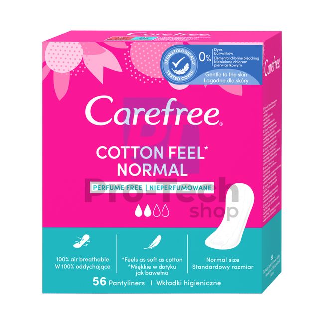 Dnevni ulošci - Carefree Cotton 56kom 30552