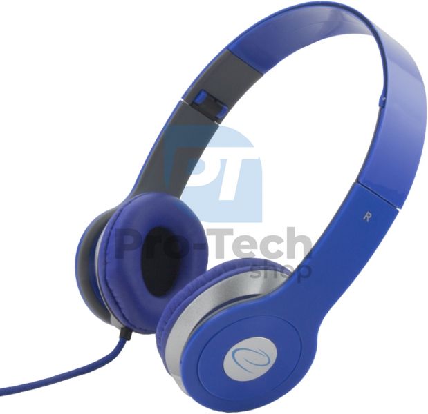 Slušalice TECHNO, plave 72757
