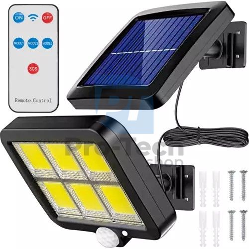 Solarna zidna svjetiljka 120 LED COB Izoxis 19892 75182