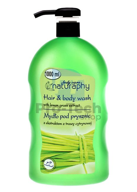 Gel za tuširanje i šampon 2u1 limunska trava Naturaphy 1000ml 30072