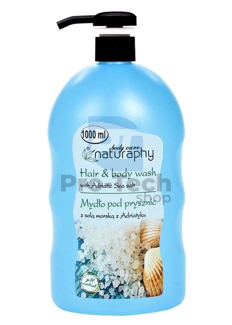 Gel za tuširanje i šampon 2u1 morska sol Naturaphy 1000ml 30078