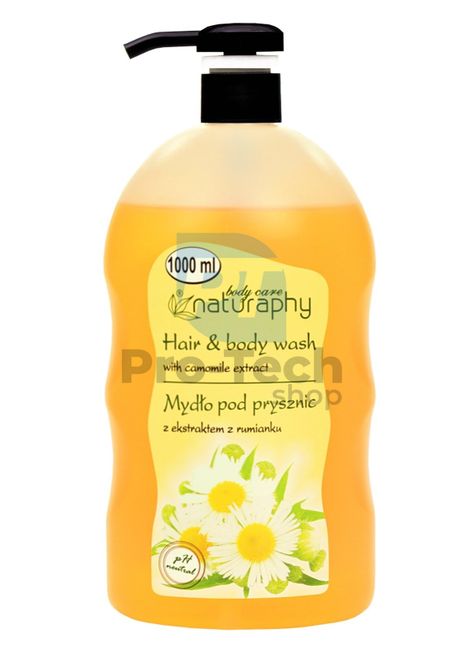 Gel za tuširanje i šampon 2u1 s ekstraktom kamilice Naturaphy 1000ml 30059