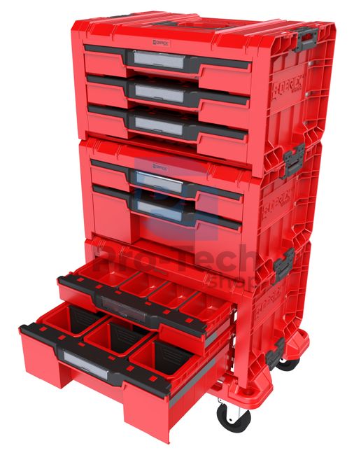 Set kutija za alat QS PRO 3 Red 16459