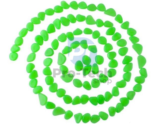 Svjetleći kamenčići - zeleni, set od 100 75301