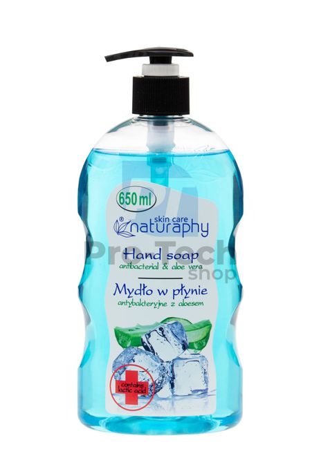 Antibakterijski tekući sapun aloe vera Naturaphy 650ml 30016