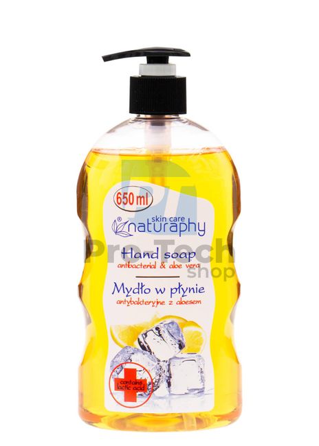 Antibakterijski tekući sapun limun i aloe vera Naturaphy 650ml 30017