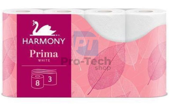 Troslojni toaletni papir HARMONY PRIMA - 8kom 30497