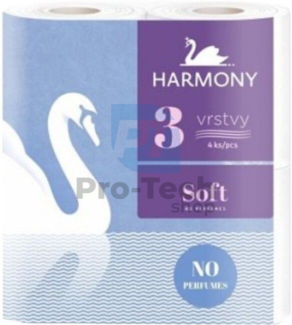 Troslojni toaletni papir HARMONY SOFT - 4kom 30499