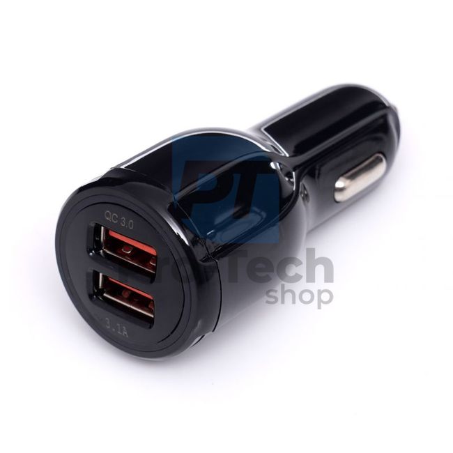 USB auto adapter QUICK CHARGE 2xUSB 3,1A 16757