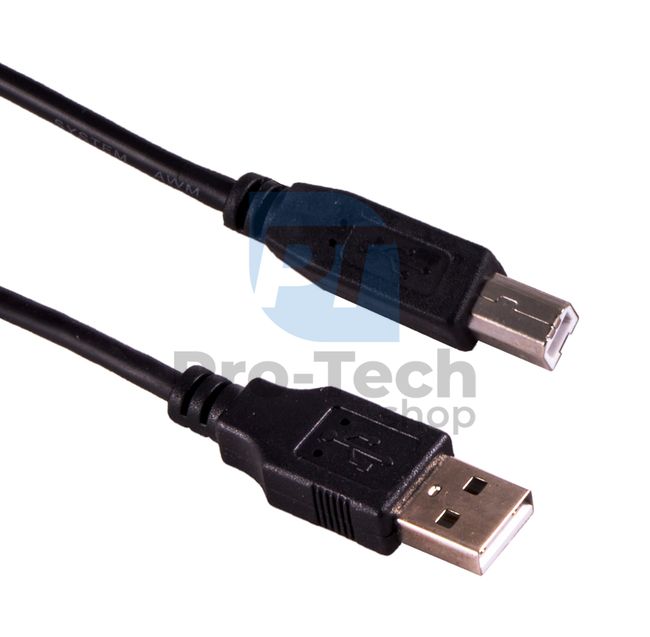 USB kabel za pisač, USB 2.0, AB, 5m 72390