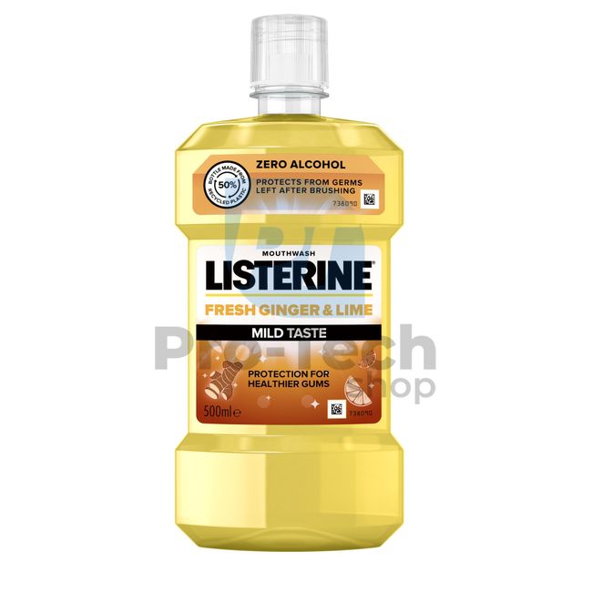 Listerine Fresh Ginger & Lime Mild Taste vodica za usta 500 ml 30584