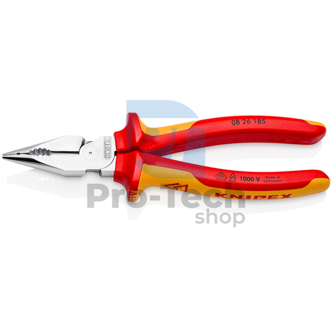 Uska plosnata kombinirana kliješta 188mm KNIPEX 60020