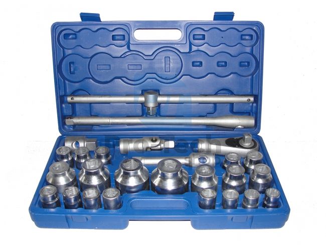 Veliki set nasadnih ključeva 26 komada 12 inča 3/4" 00659_1