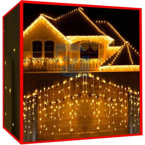 Božićne lampice - 300 LED topla bijela 31V 75480