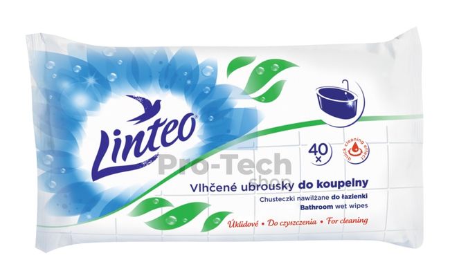 Vlažne maramice za kupaonicu Linteo 40 kom 30438