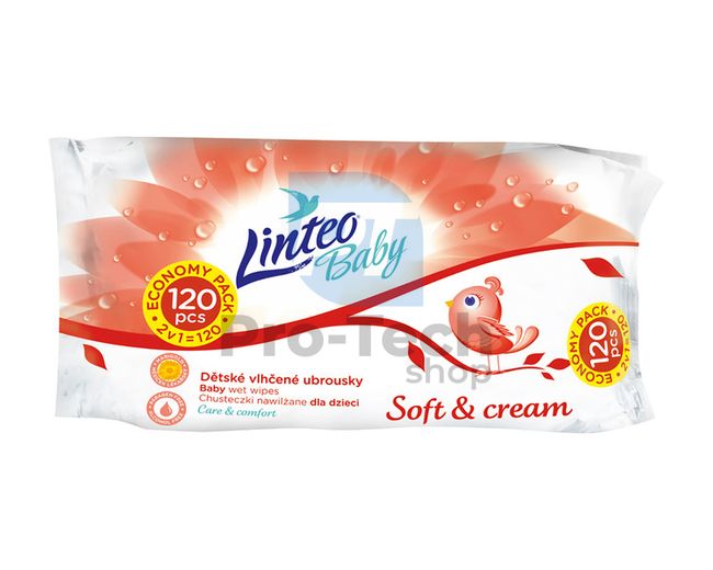 Vlažne maramice Linteo Baby Soft and Cream 120kom 30432