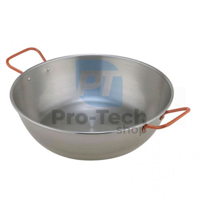 Wok tava od poliranog čelika Paella 45cm 53375